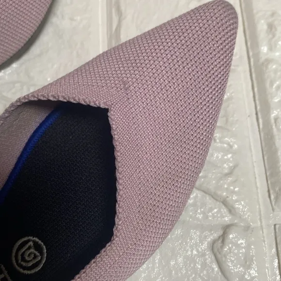 Rothy’s The Point Pink Flat Slip On Shoes Size 7.5