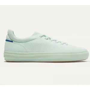 Rothy's The RS02 Sneaker Mint Green Knit Casual Lifestyle Lace Up Shoes Size 9.5