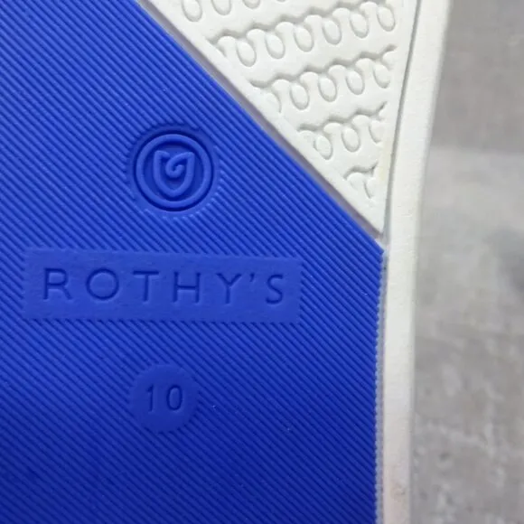ROTHY'S The Sneaker Women’s Size 10 US Maritime Gradient Slip On Knit Shoes
