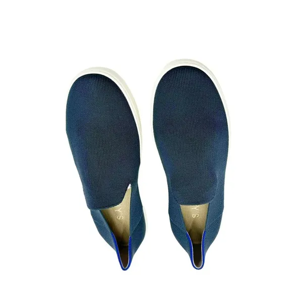 Rothy's Women's Blue The Original Slip On Soft Sneaker Size 8.5 NWOB