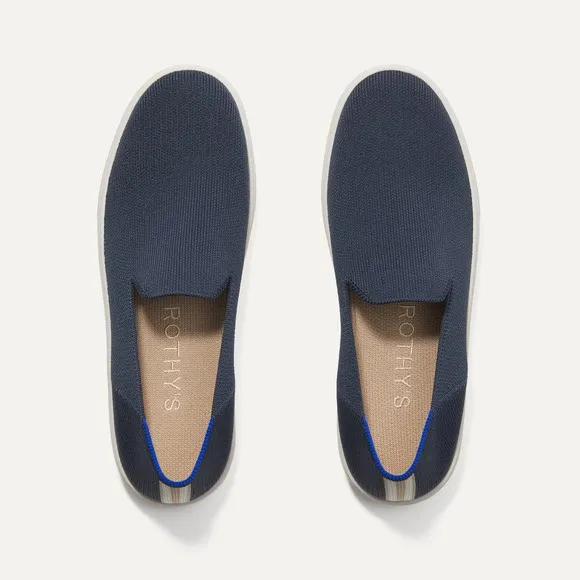 Rothy's Women's Blue The Original Slip On Soft Sneaker Size 8.5 NWOB