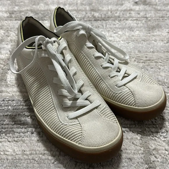 Rothy’s Women’s Sz‎ 9 Off White The Lace Up Sneakers