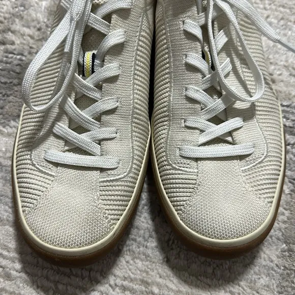 Rothy’s Women’s Sz‎ 9 Off White The Lace Up Sneakers