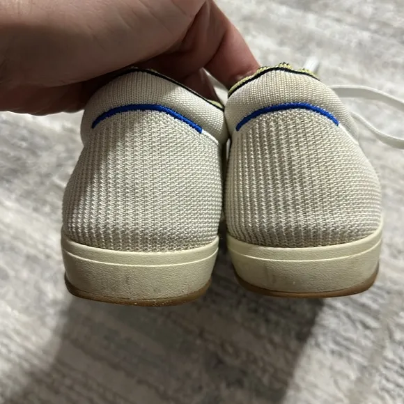 Rothy’s Women’s Sz‎ 9 Off White The Lace Up Sneakers