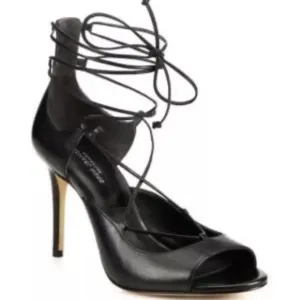 Runway Heels🔥Michael Kors COLLECTION Black Lace Runway Heels