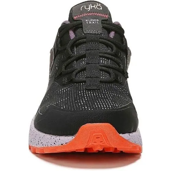 Ryka Kudos Trail H9056M1001 Sneakers Women's US 5.5 Black Running Shoes KHD901