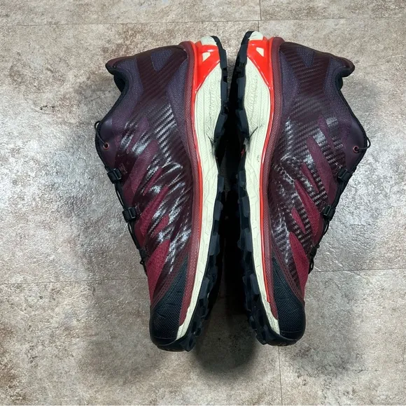 Salomon Mens S-Lab XT-4‎ Bitter Chocolate Fiery Red Running Shoes Sneakers Sz 13