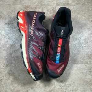 Salomon Mens S-Lab XT-4‎ Bitter Chocolate Fiery Red Running Shoes Sneakers Sz 13