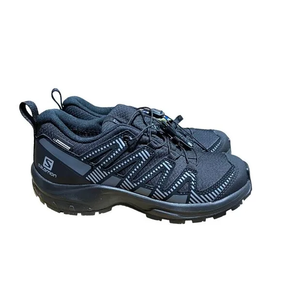 Salomon Shoes Kids 1.5 Black Children Unisex Xa Pro V8 CS WP