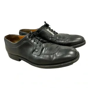 Salvatore Ferragamo Black Split Toe Leather Mens Gommus Sole Shoe Size 8 D