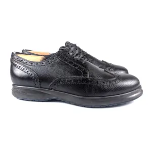 Salvatore Ferragamo Leather Dress Shoes Brown Made in Italy Men's Size 8.5