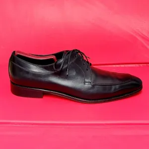 Salvatore Ferragamo Men's Italian Leather Lace Up Oxford Dress Shoes size 8.5