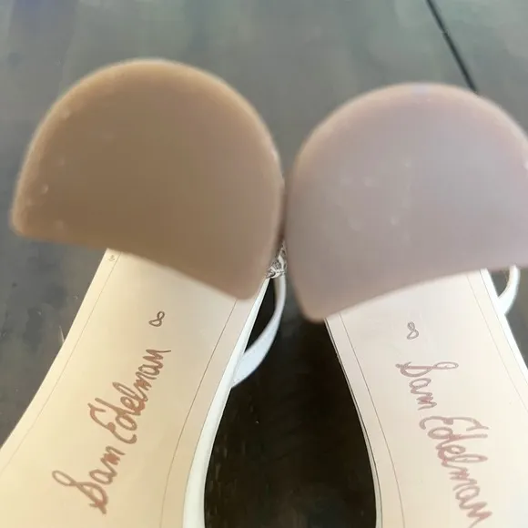 Sam Edelman Women's Cream and Pink Heels