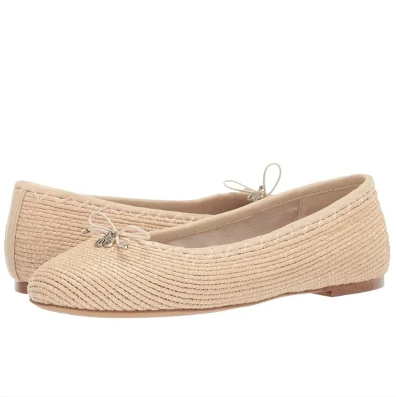 Sam Edelman Womens Falcon Ballet Flat Beige Nude Size 8