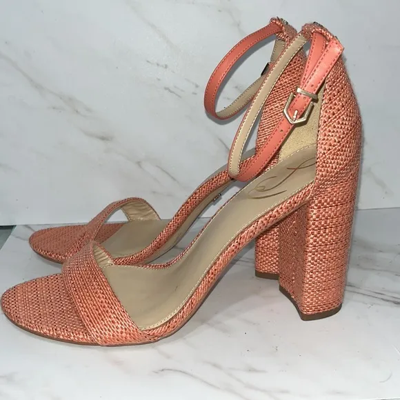 Sam Edelman Yaro ankle strap heels sz 11 (012)