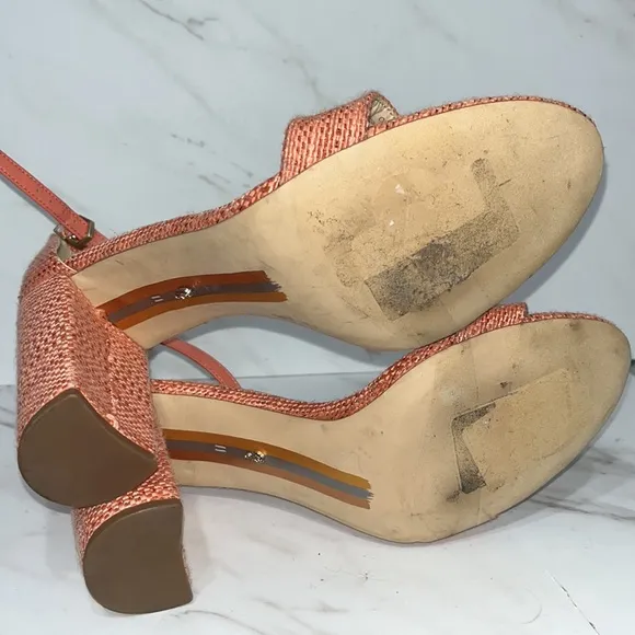 Sam Edelman Yaro ankle strap heels sz 11 (012)