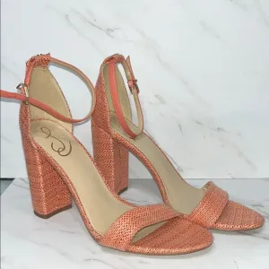 Sam Edelman Yaro ankle strap heels sz 11 (012)