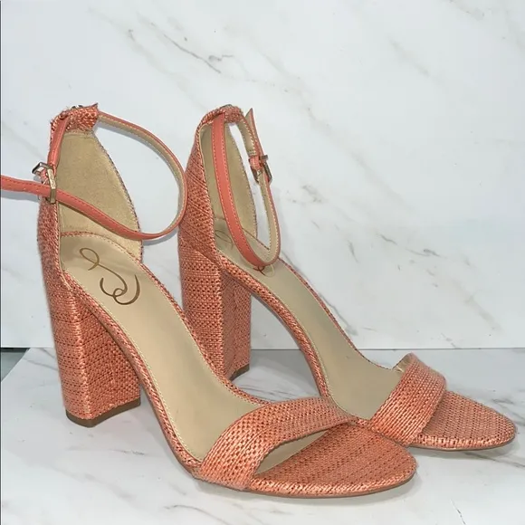 Sam Edelman Yaro ankle strap heels sz 11 (012)