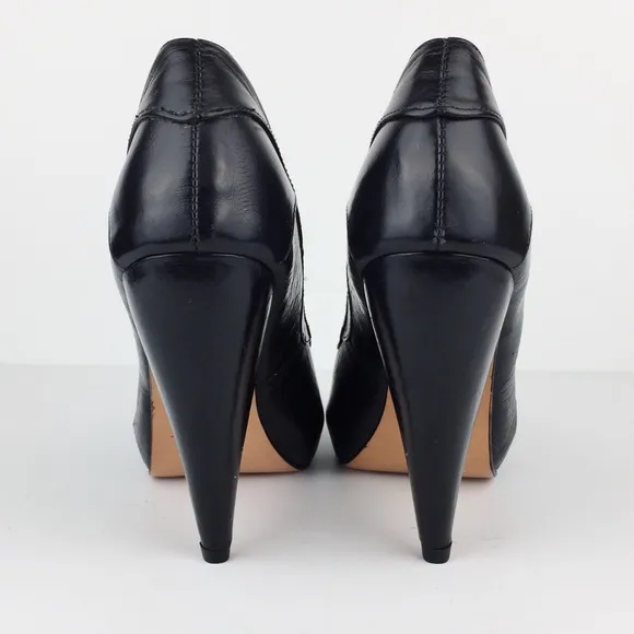 Samanta Leather Platform Heels