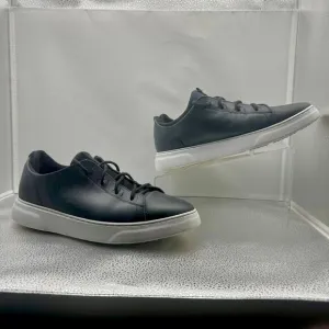 Samuel‎ Hubbard 'Flight' Low-Top Sneakers size 10 Navy Real Leather Casual Shoes