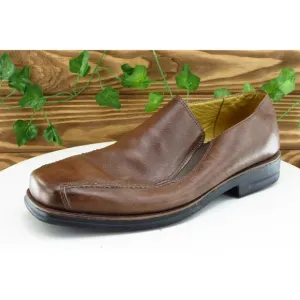 Sandro Shoes Sz 8.5 D Brown Loafer Leather‎ Men 5302