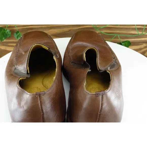 Sandro Shoes Sz 8.5 D Brown Loafer Leather‎ Men 5302