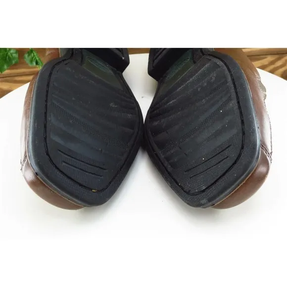 Sandro Shoes Sz 8.5 D Brown Loafer Leather‎ Men 5302