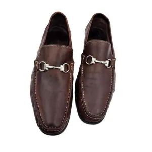 Sandro moccoloni leather loafers