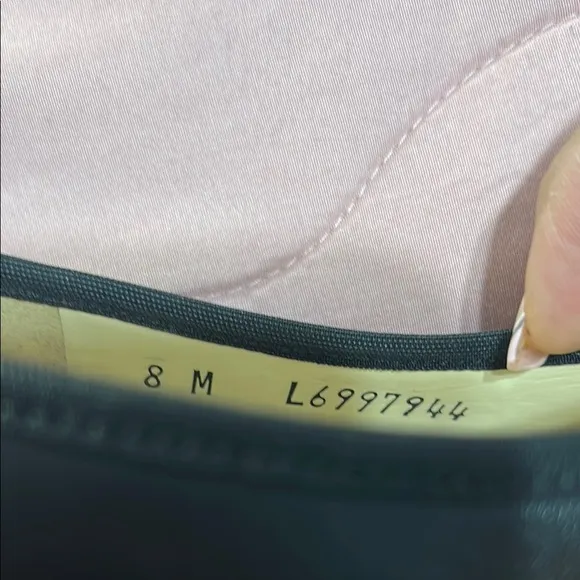 SAS shoes Black Leather .