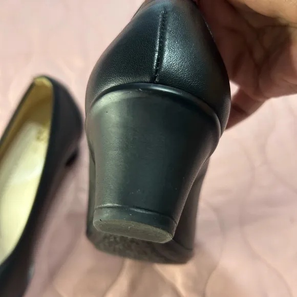 SAS shoes Black Leather .