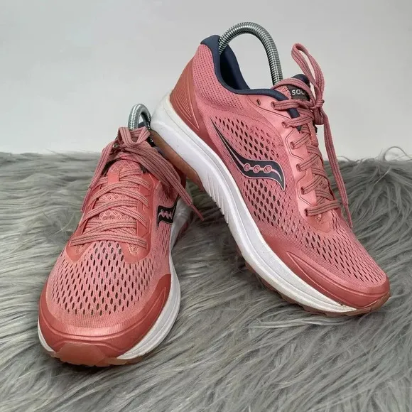 Saucony Clarion Womens Size 9 Shoes Pink Sneakers Running Athletic Trainers
