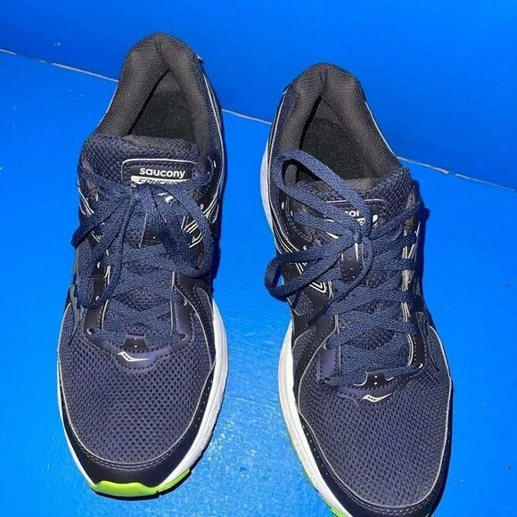 Saucony Cohesion 11 Trail Running Shoes Grip Navy Blue Men’s Sz US 10.5/EU 44.5