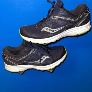 Saucony Cohesion 11 Trail Running Shoes Grip Navy Blue Men’s Sz US 10.5/EU 44.5