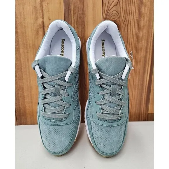 Saucony DXN Trainer CL Green Men's Retro Running Shoes Size 7.5