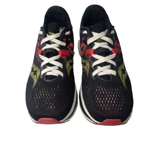 Saucony Endorphin Pro 2 Running Shoes Men's Size 6.5 Black Red /Gold