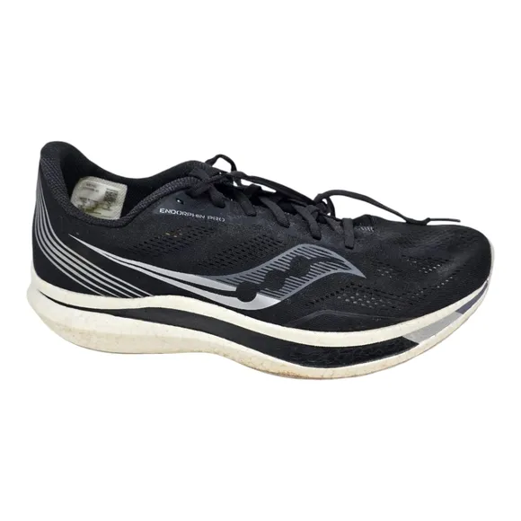 SAUCONY Endorphin Pro Black Running Shoes S20598-45 Mens Size 13 Pre-owned