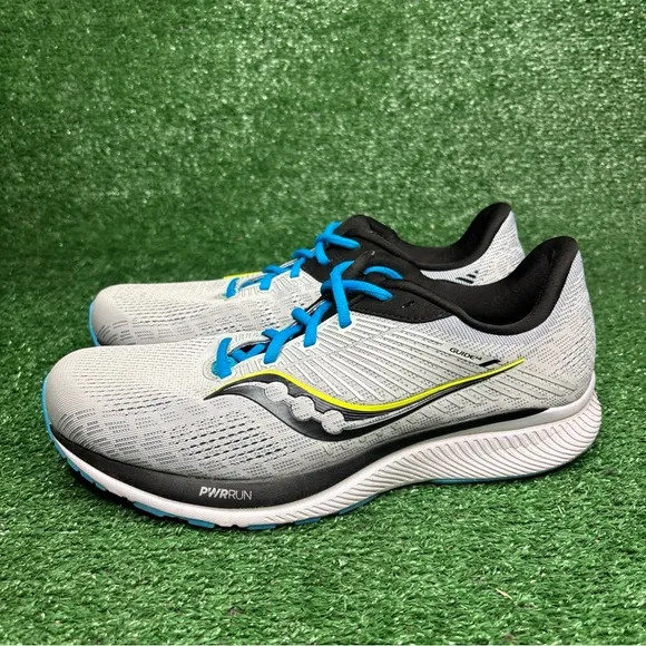 Saucony Guide 14 S20654-55 Gray Running Shoes Sneakers Mens Size 10.5