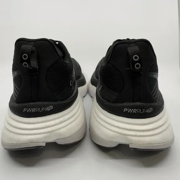 Saucony Hurricane 24 Mens 12 Running Shoes Black White Trainers Sneakers