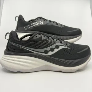 Saucony Hurricane 24 Mens 12 Running Shoes Black White Trainers Sneakers