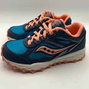 Saucony Kids' Blue and Orange Sneakers - Size 11 M