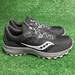 Saucony Mens Aura TR GTX S20862-10 Black Running Shoes Sneakers Size 12 Worn 1X
