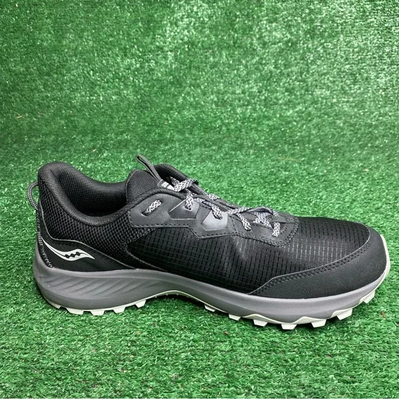 Saucony Mens Aura TR GTX S20862-10 Black Running Shoes Sneakers Size 12 Worn 1X