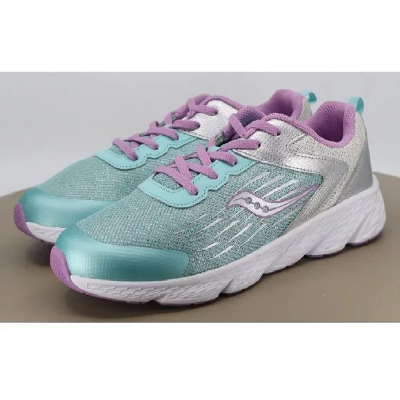Saucony S-Wind NWOB Women's Running Shoes Size 7 Aqua Green Lilac
