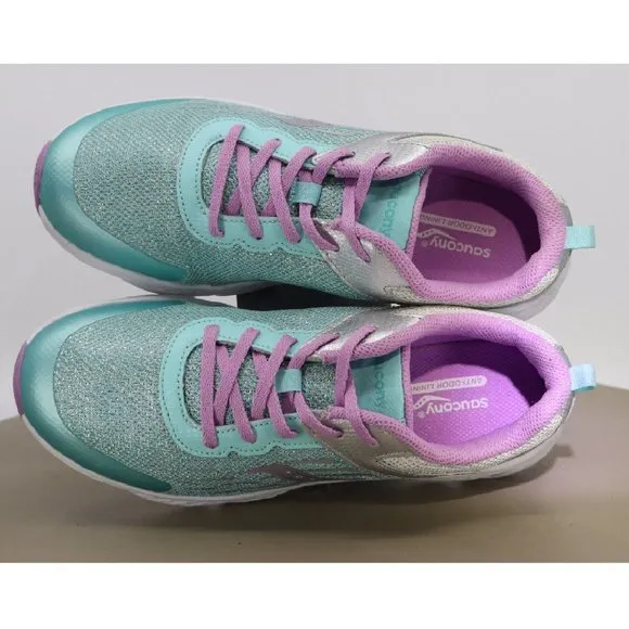 Saucony S-Wind NWOB Women's Running Shoes Size 7 Aqua Green Lilac