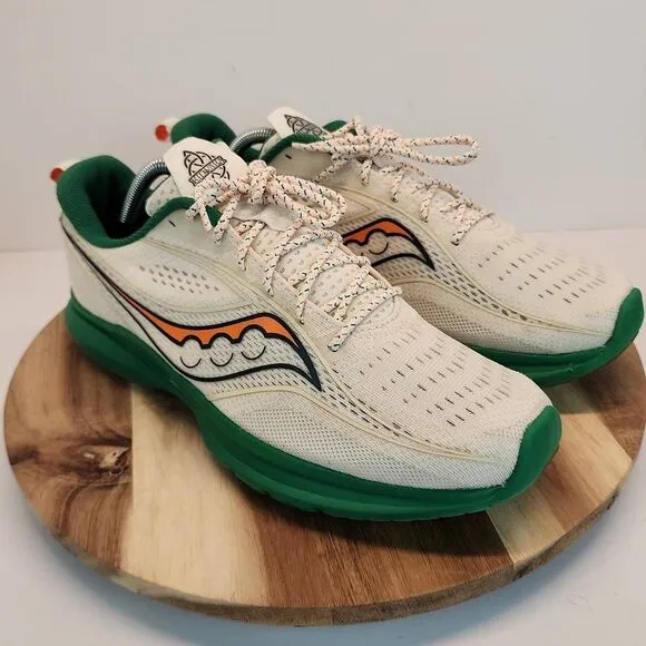 Saucony Women's Kinvara 13 Irish Running Shoes, Irish Cream, Size 12