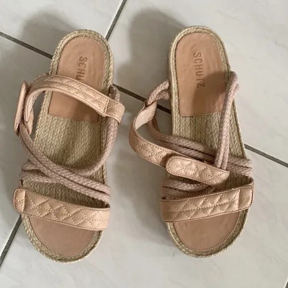 Schutz Nude Sandals