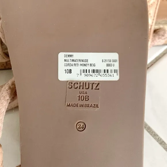 Schutz Nude Sandals