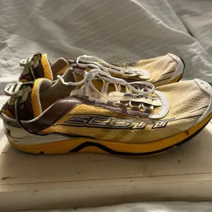 Scott T2 Pro Evolution Mens Brown/Neon Lace Up Athletic Running Shoes Sz 13 US