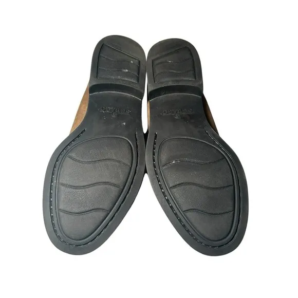 Sebago Brown Leather Tassel Loafer Slip On Shoes Women's Size 6.5 M