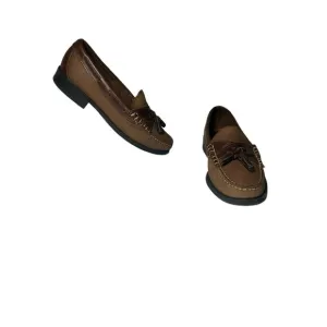 Sebago Brown Leather Tassel Loafer Slip On Shoes Women's Size 6.5 M